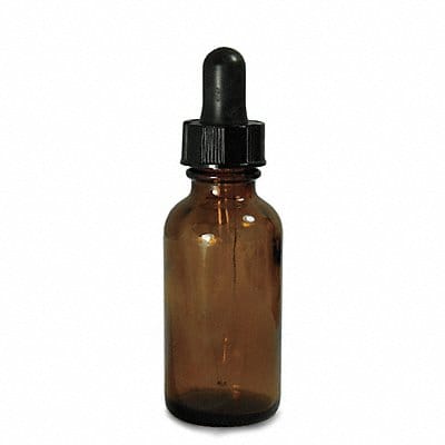 Dropper Bottle 94mmH Amber 39mm Dia PK24