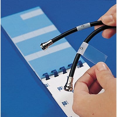 Wire Marker Book Write-On Self-Laminatng