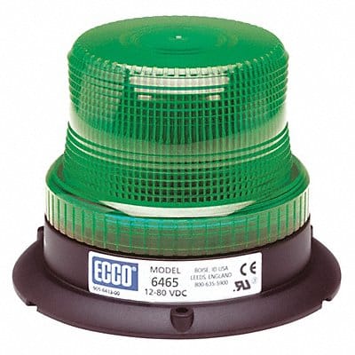 Beacon Light Green Flashing