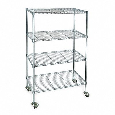 Wire Shlvng 18x68x36in Shlf Cap 150lb