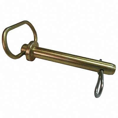 Hitch Pin Stl Zinc Yellow 1x8 L