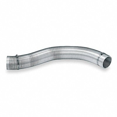 Noninsulated Flexible Duct 500F 15 ft L