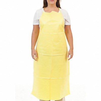 Bib Apron Yellow 46 in L PK100