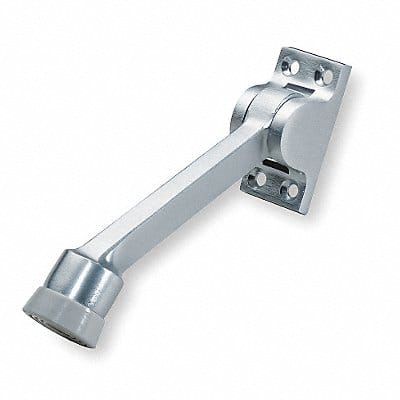 Lever Door Holder Satin Chrme Cast Brass