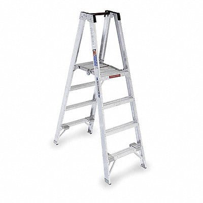 Twin Platform Stepladder 4 ft Alum 300lb