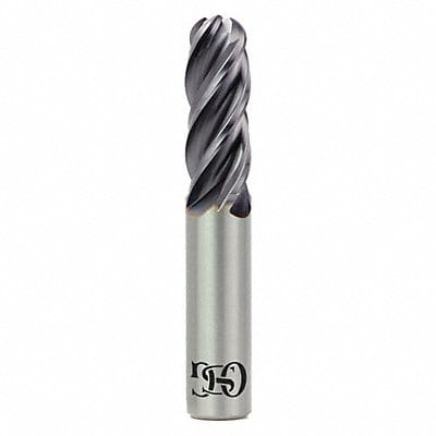 Ball End Mill Single End 1/8 Carbide