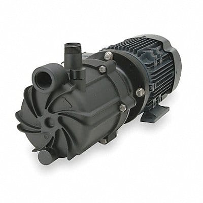 Magnetic Drive Pump 1in MNPT 1hp PVDF