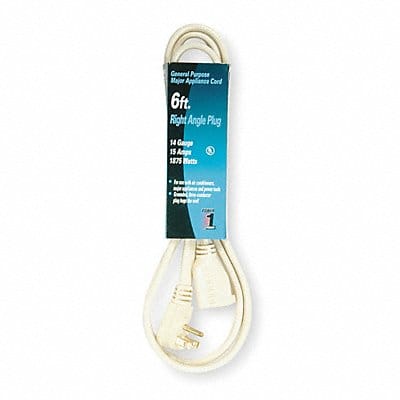 Extension Cord 6ft 14Ga 15A SPT-3 Beg