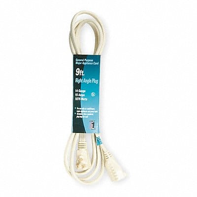 Extension Cord 9ft 14Ga 15A SPT-3 Beg