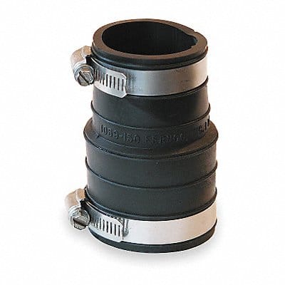 Flexible Coupling PVC 1 1/2 Pipe Size