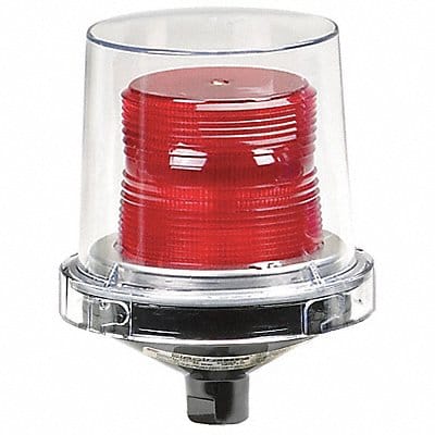 Warning Light Incandescent Red 120VAC