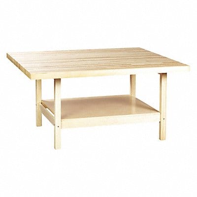 Work Station Maple Wood Frame 54 D