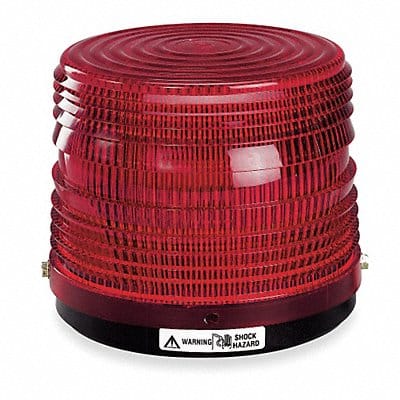 Warning Light Strobe Tube Red 120VAC