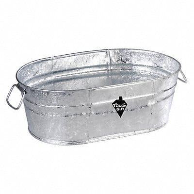 Utility Tub 5 1/2 gal Silver