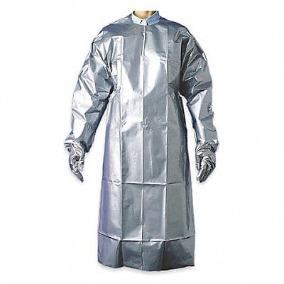 Coat Apron Silver 43 in L