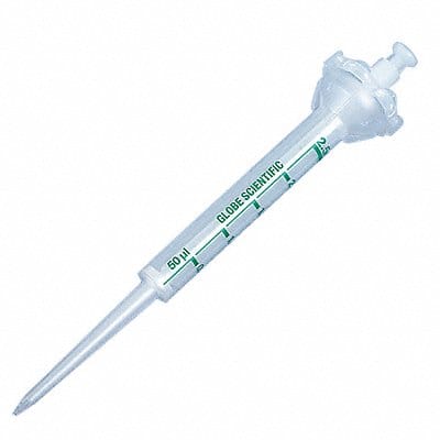 Dispenser Syringe Tip Clear 250uL PK100