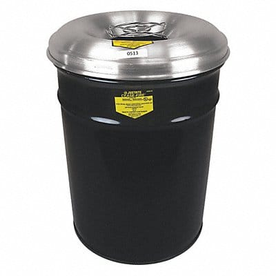 E3932 Cigarette Receptacle 6 gal Black