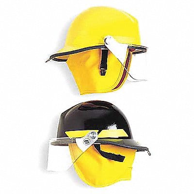 Fire Helmet Black Modern