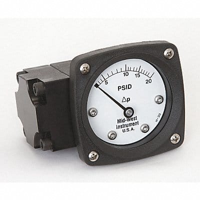 D0756 Pressure Gauge 0 to 20 psi