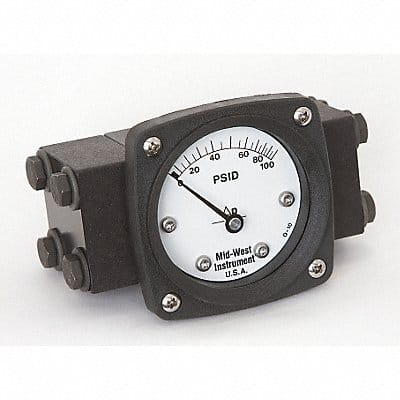 D0748 Pressure Gauge 0 to 100 psi