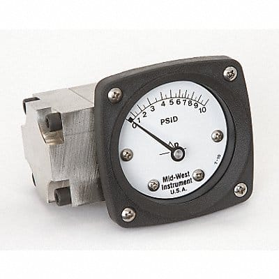 D0757 Pressure Gauge 0 to 10 psi