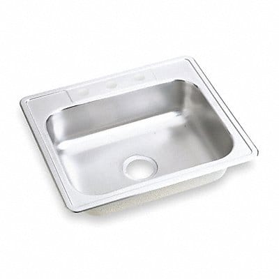 Elkay Single Sink Rect 21inx15-3/4inx8in