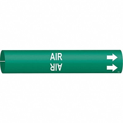 Pipe Marker Air 13/16 in H 4/5 in W