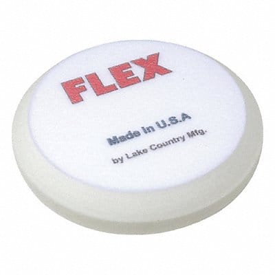 Polishing Pad 6-1/4 Size Foam White