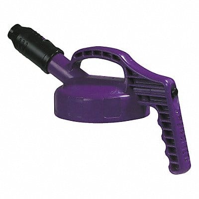 G3515 Stumpy Spout Lid w/1 In Outlet Purple