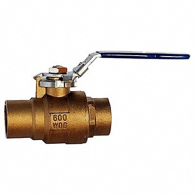 Brass Ball Valve Inline Sweat 3 in