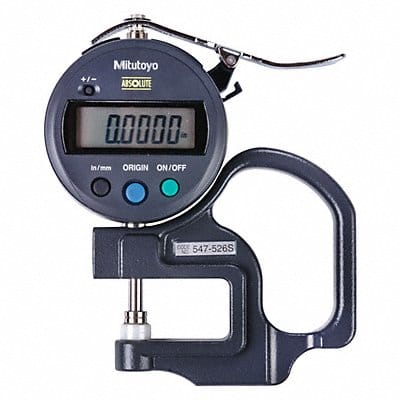 Digital Thickness Gauge Acc +/-0.0002 in