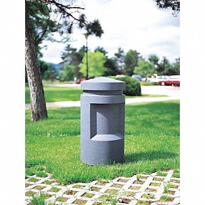 Bollard Square 18in.Lx18in.Wx36in.H