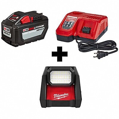 Cordless Work Light Battery Incl