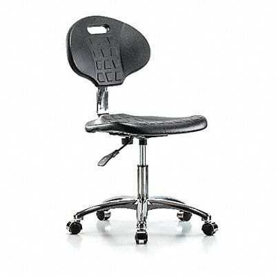 Erie Poly CR Chair Desk Casters Blk