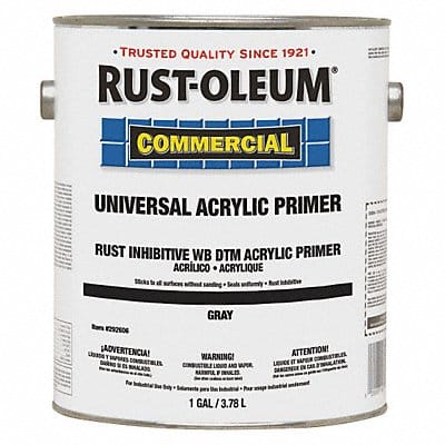 Primer Gray Water Acrylic Copolymer 1gal