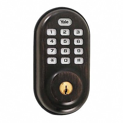 Electronic Keyless Deadbolt ZigBee Brnze