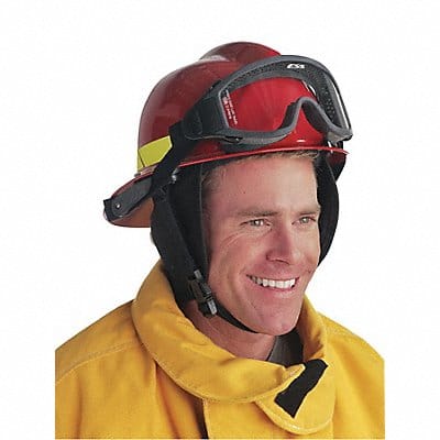 Fire Helmet Black Modern