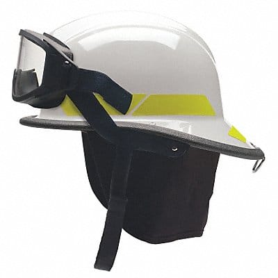 Fire Helmet White Modern