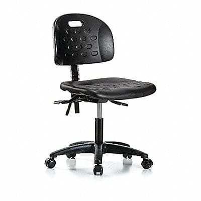 Poly Chair Desk Casters Black Poly