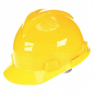 E8191 Hard Hat Type 1 Class E Ratchet Yellow