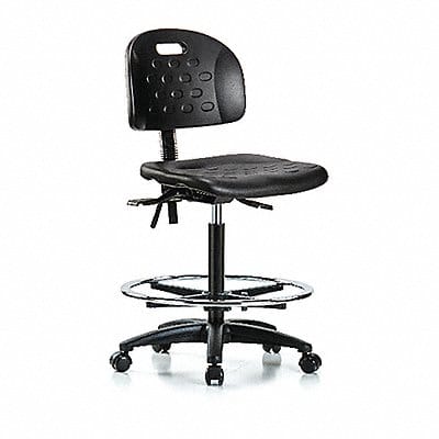 Poly Chair High Tilt FR Cast Black