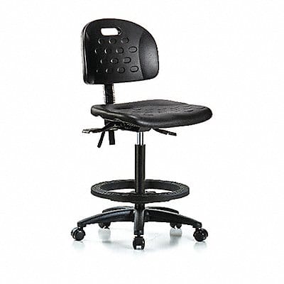 Poly Chair High Tilt FR Cast Black