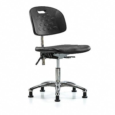 Poly CR Chair Desk Tilt Glides Blk