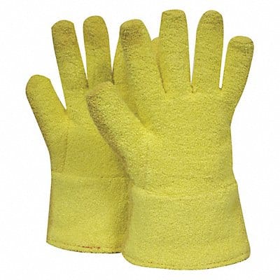 Heat Resist. Gloves Yellow One Size. PR