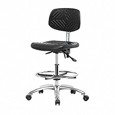 Poly ESD Chair Med FR Tilt Casters