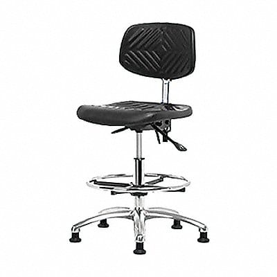 Poly ESD Chair Med Foot Ring Glides