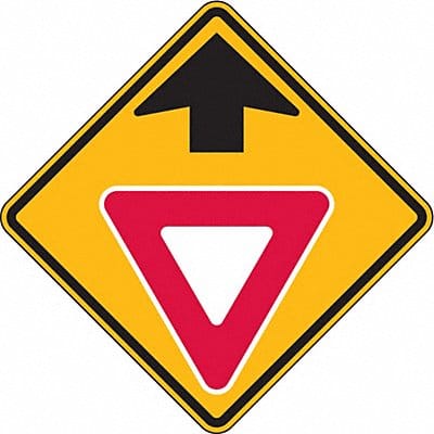 Yield Ahead Traffic Sign 30 x 30