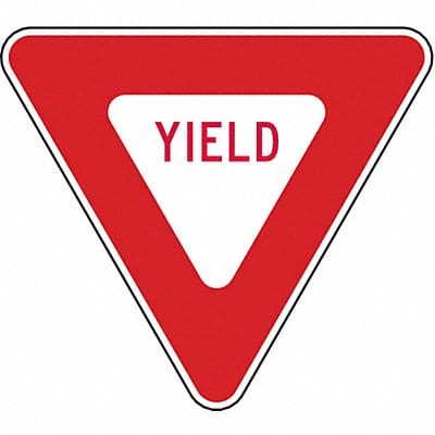 D9794 Yield Traffic Sign 12 x 12