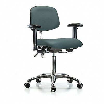 Vinyl CR Chair Med T AA Cast Blue