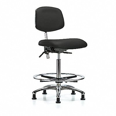 Vinyl CR Chair Hi Tilt FR Stat Blk